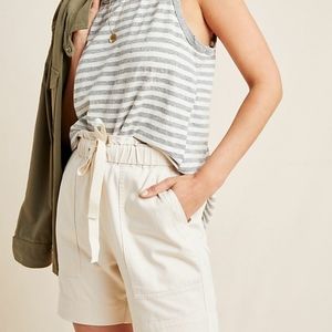NWT Frye Anthropologie Paperbag shorts